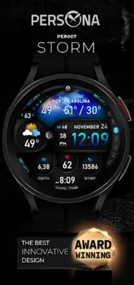 PER015 - Luna Watch Face android App screenshot 9