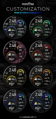 PER015 - Luna Watch Face android App screenshot 13